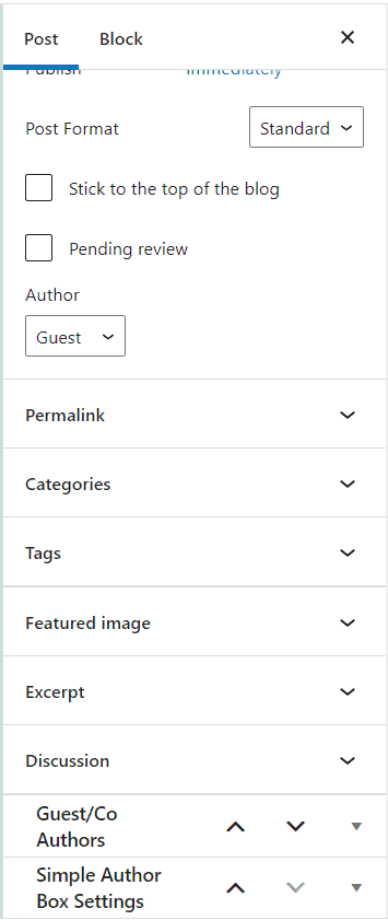 Simple Author Box Enable Guest Authors