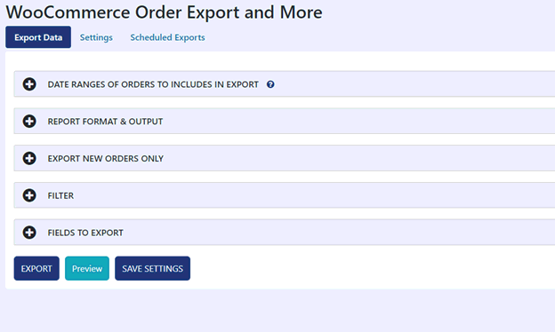 WooCommerce Order Export