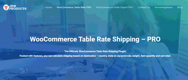 WooCommerce Table Rate