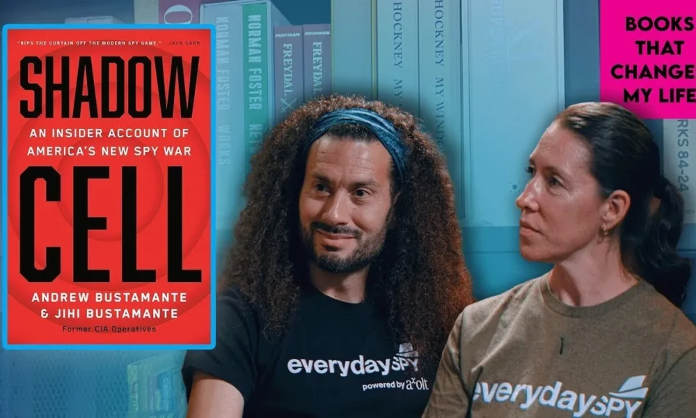 Andrew and Jihi Bustamante discussing Shadow Cell on Books That Changed My Life.
