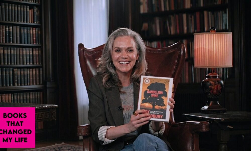 Hilarie Burton discussing Dandelion Wine by Ray Bradbury on Books That Changed My Life