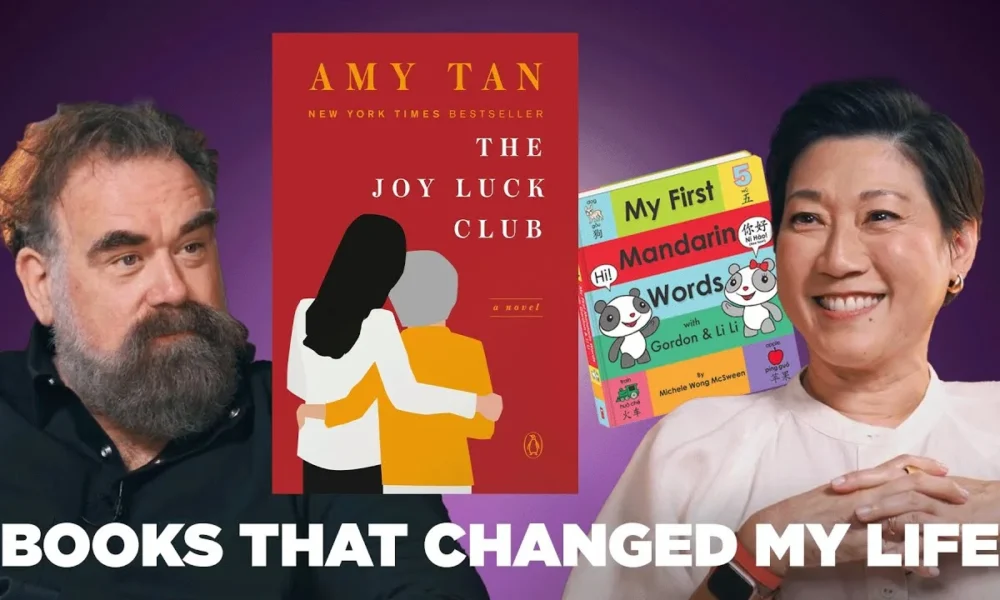 author Michele Wong McSween reflecting on cultural identity heritage and bilingual storytelling through Amy Tan