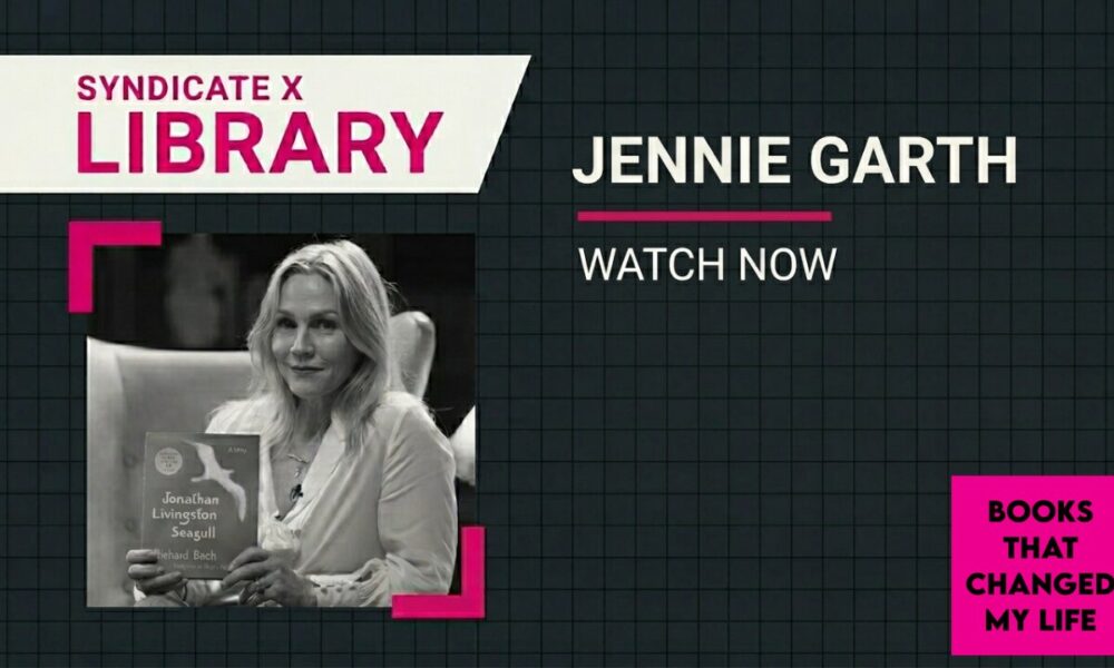 actress Jennie Garth reflecting on radical acceptance self-trust and personal rebellion through literature