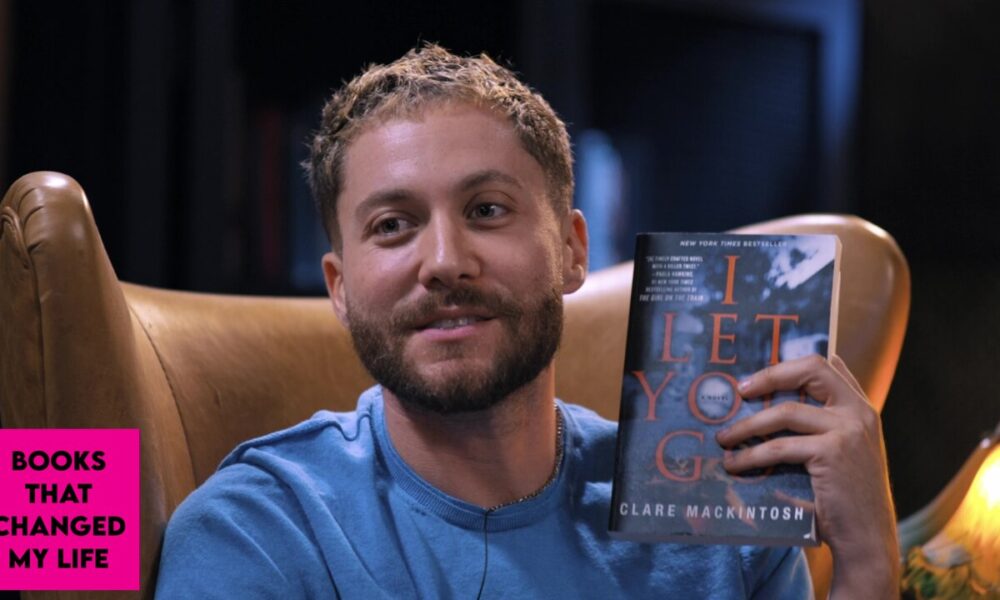 pop singer Jordy reflecting on empathy healing and self-love through Claire Mackintosh's psychological thriller