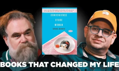 comedian Mike Drucker reflecting on identity and societal expectations through Sayaka Murata's novel