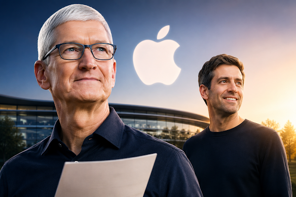 Tim Cook final memo and John Ternus CEO transition